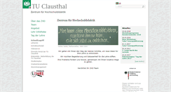 Desktop Screenshot of hochschuldidaktik.tu-clausthal.de
